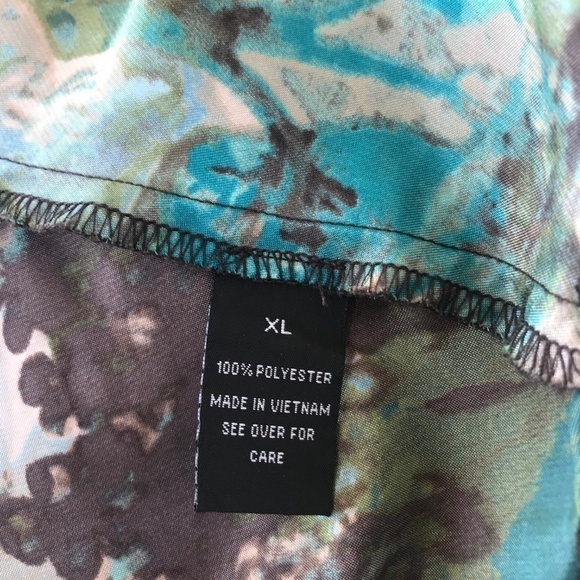 *4/$20*Bwear Silky Sleeveless Blouse With Ruffles - Picture 4 of 7